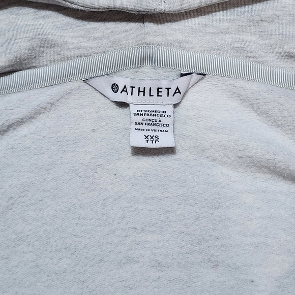Athleta Womens Purana Wrap Sweatshirt Cardigan XXS - Picture 10 of 10